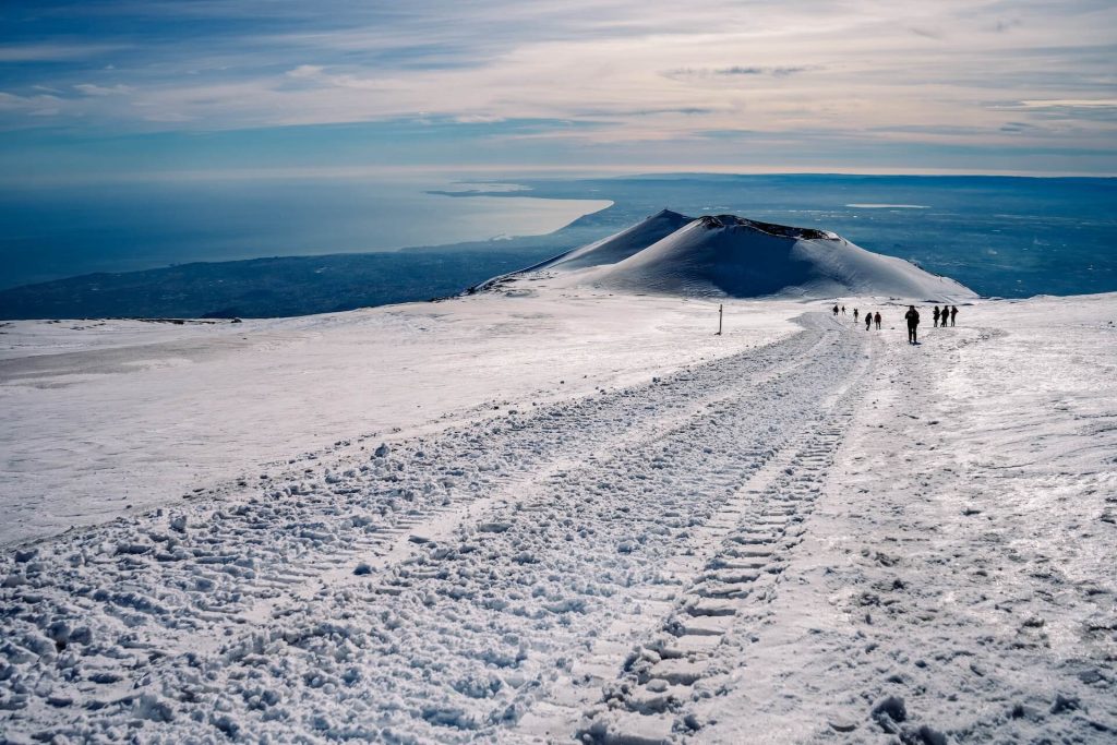 cosa fare sull'etna in inverno
