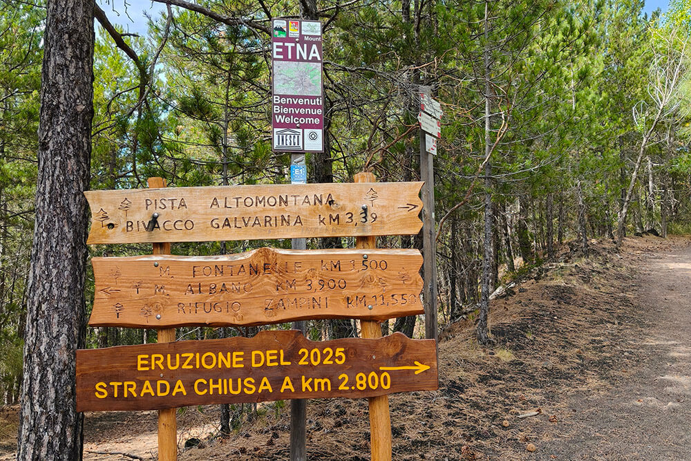 Pista altomontana segnaletica